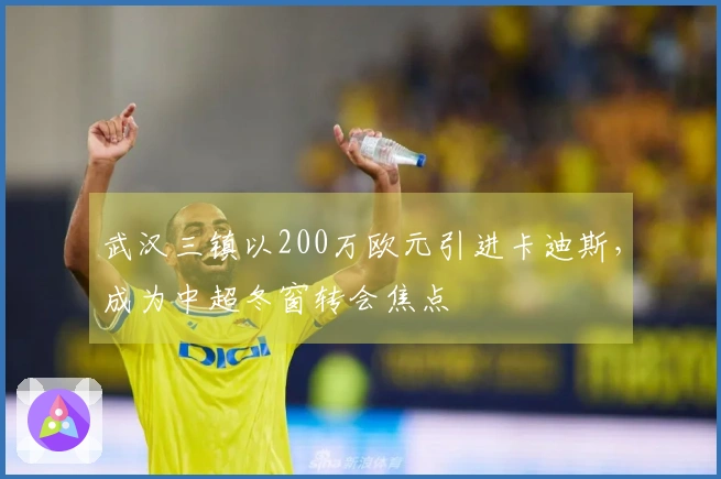 武汉三镇以200万欧元引进卡迪斯，成为中超冬窗转会焦点